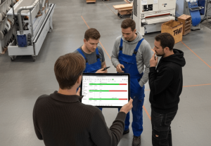 Procesplanning interieurbouw: van projectoverzicht naar realtime sturing